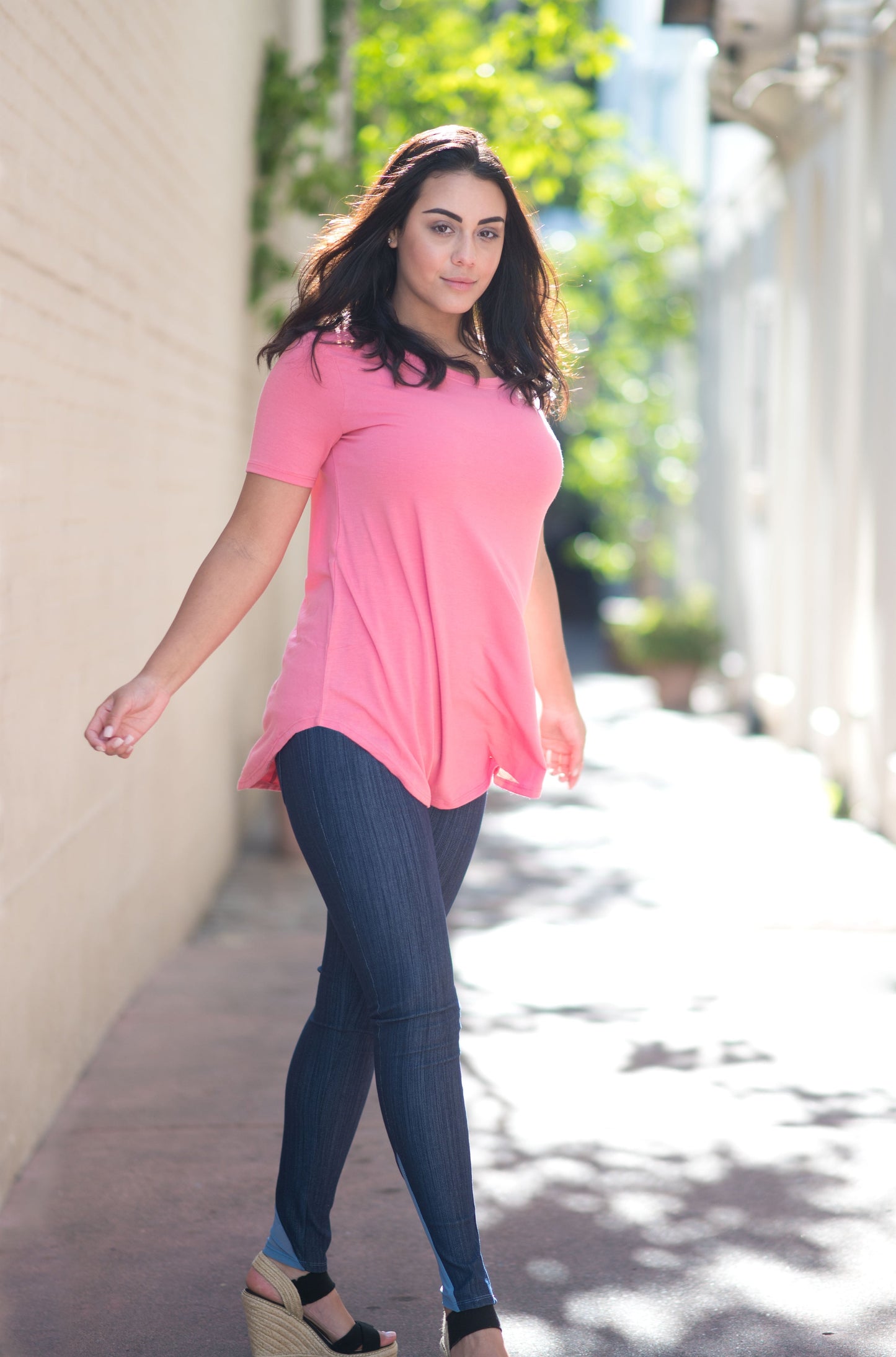2 Piece Effortless T and Jeggings