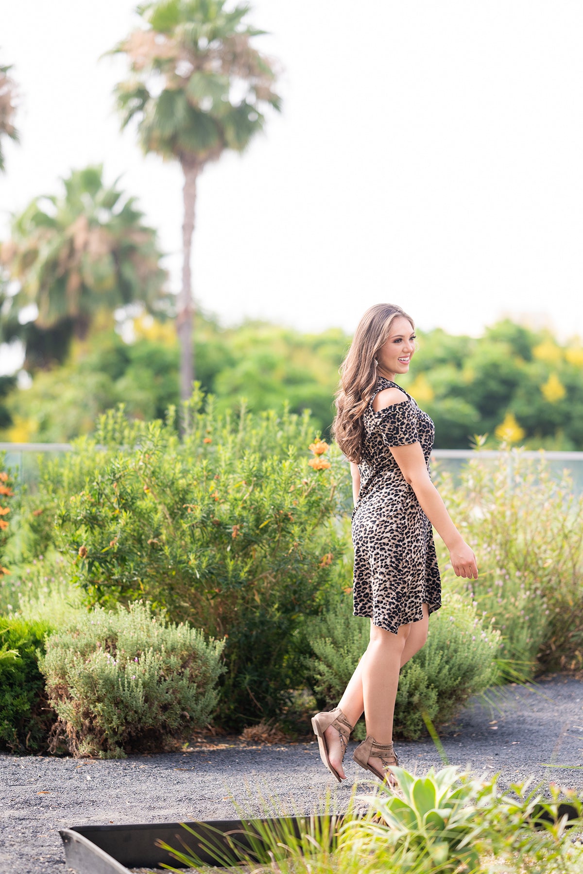 Peek-A-Boo Dress in Prints