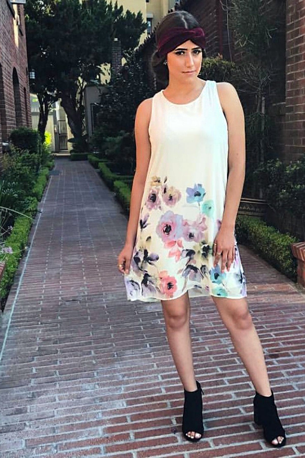 Dress Ivory Floral