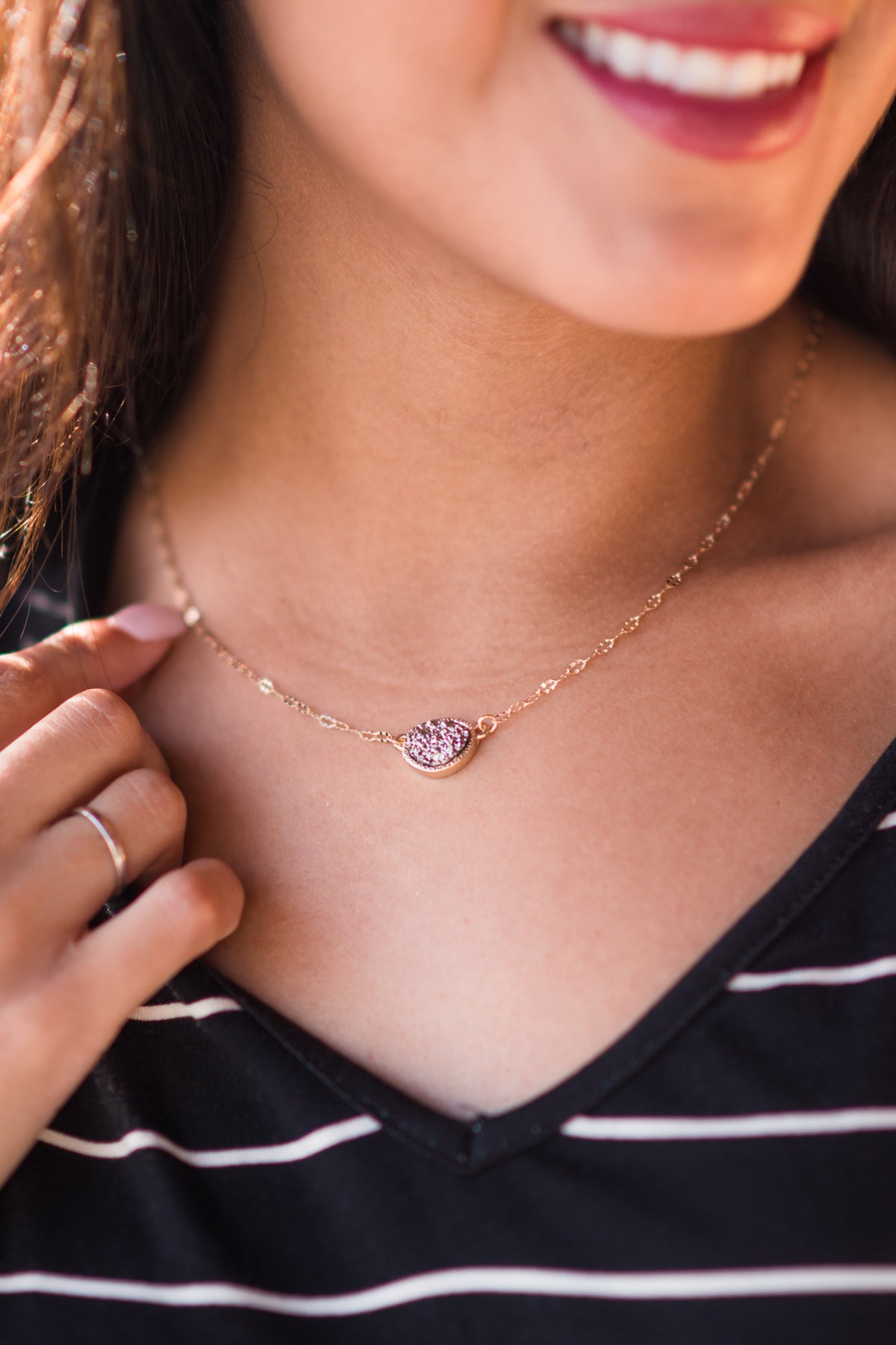 Dainty Rose Gold Necklace