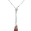 Mocha Tassel Knotted Necklace