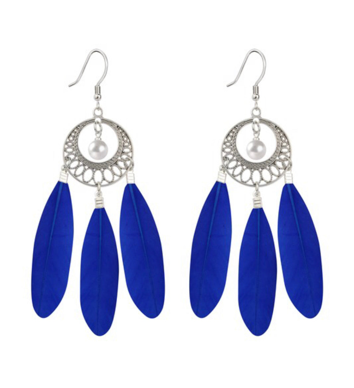 Dreamcatcher Feather E Earrings